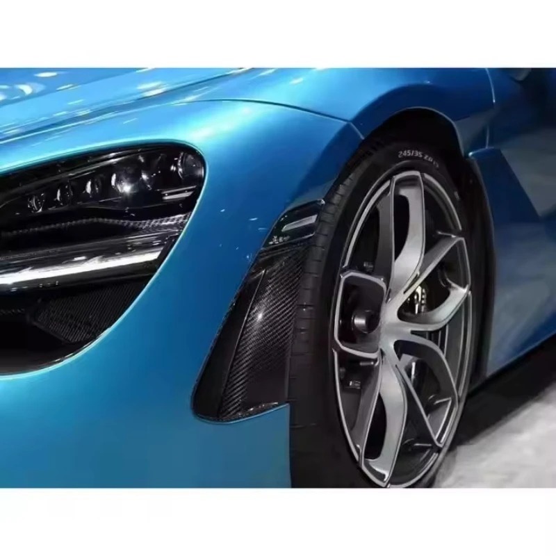 High Quality Fast Delivery Whole Sale Price Dry Carbon Fiber OEM Style Bumper Side Vents Body Kits for  720S